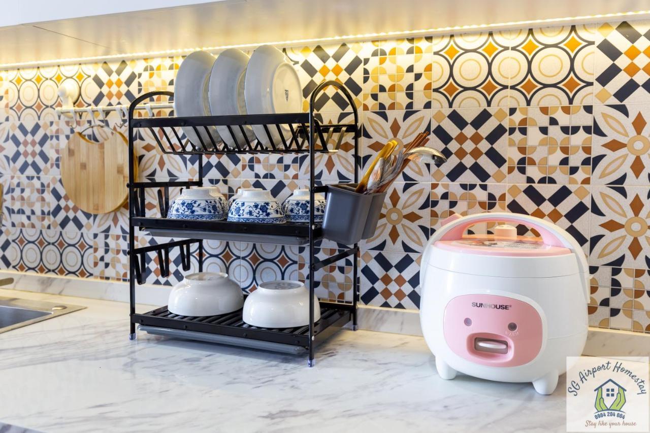 Can Ho Orchard Parkview - Tan Son Nhat Airport Homestay مدينة هوشي منه المظهر الخارجي الصورة